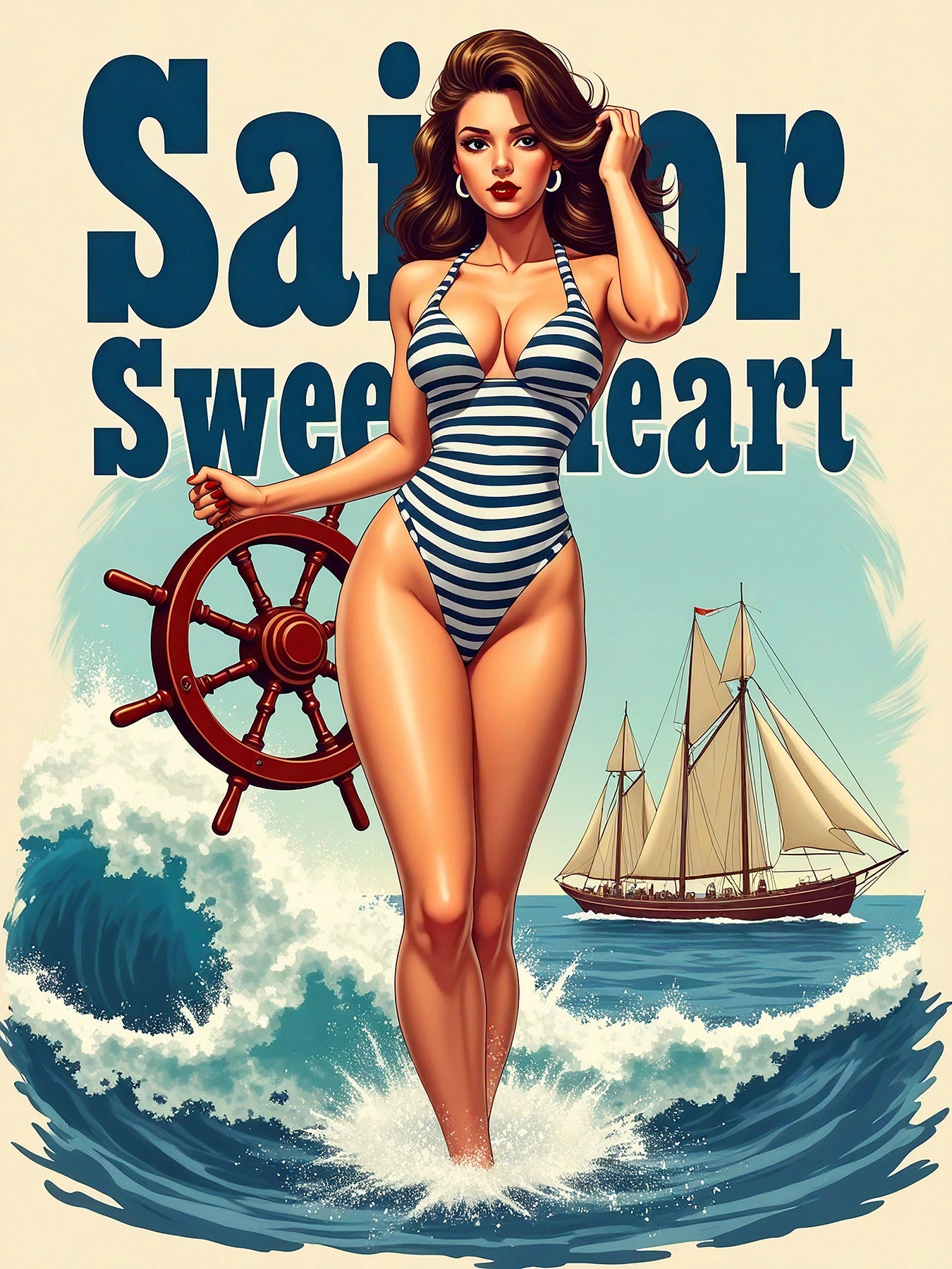 Sailor Sweetheart Pinup Portrait