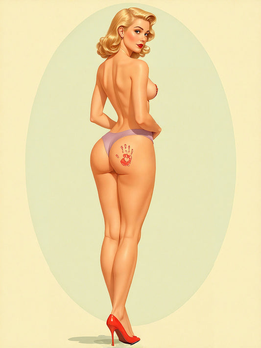 Cheeky Charm Pinup Portrait