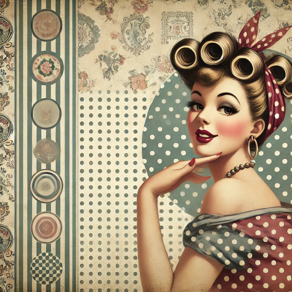 Vintage Pin Up Wallpaper: Adding Classic Charm to Your Space