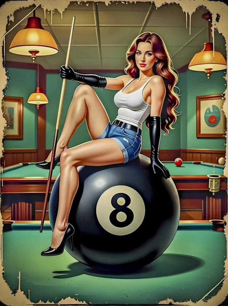 Pin Up Art: Timeless Curves in Every Stroke