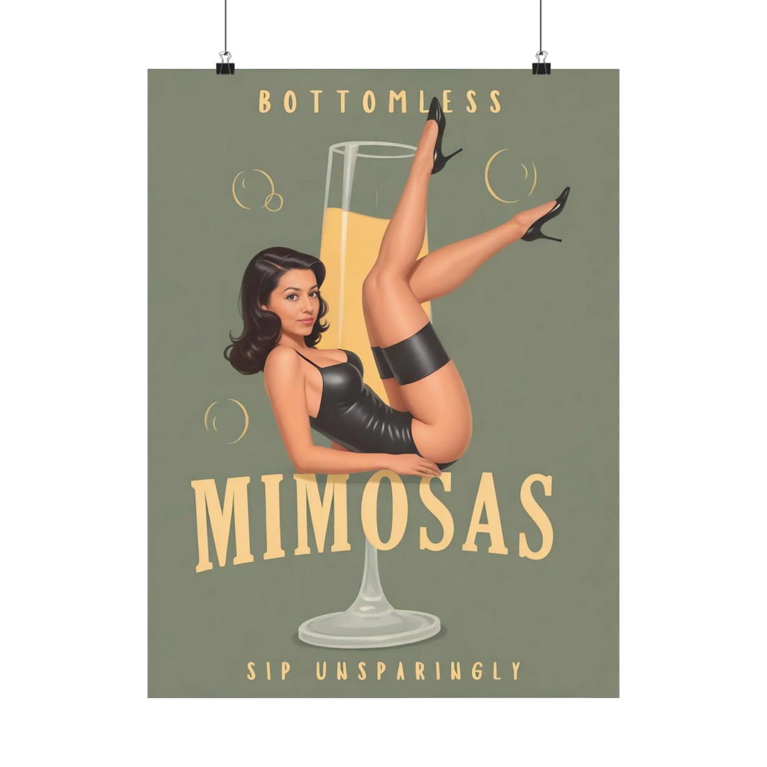 Custom Pin Up Portrait: Capturing Your Vintage Soul