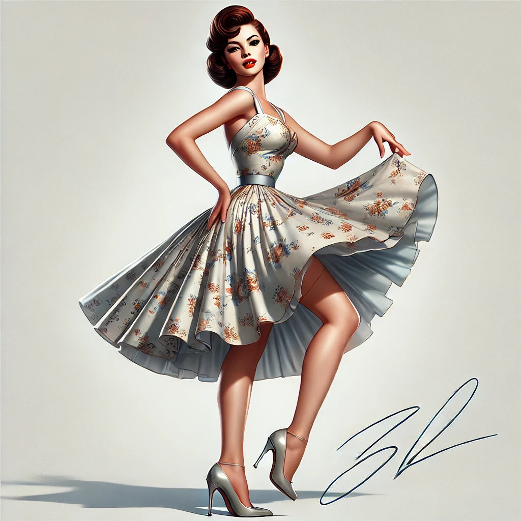 Pin Up Girl: The Timeless Art of Feminine Charm