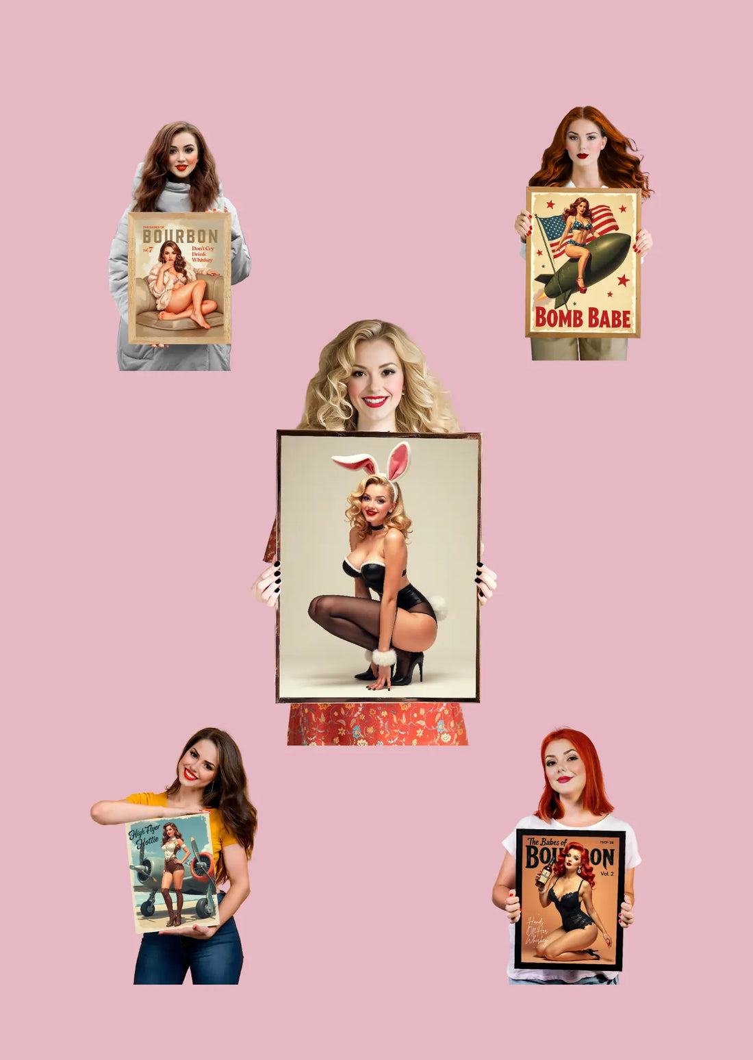 Pin Up From the 50s: Pure Retro Glow