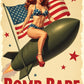 American Bombshell Pinup Portrait American Bombshell