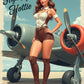 Custom Pinup Portraits High Flyer