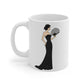 Pinup Art Elegant Fan Lady Mug