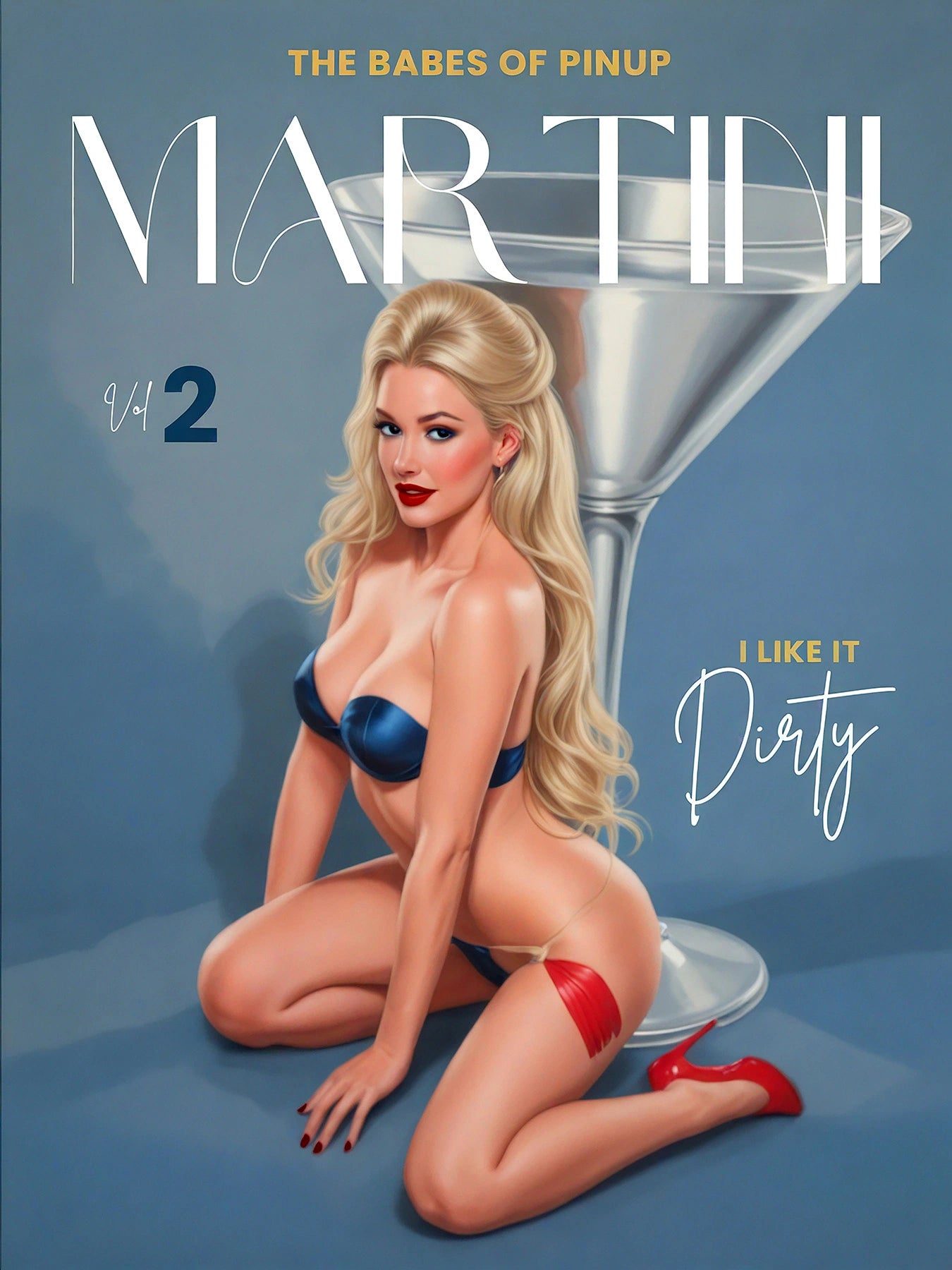 Dirty Martini Pinup Portrait Dirty Martini