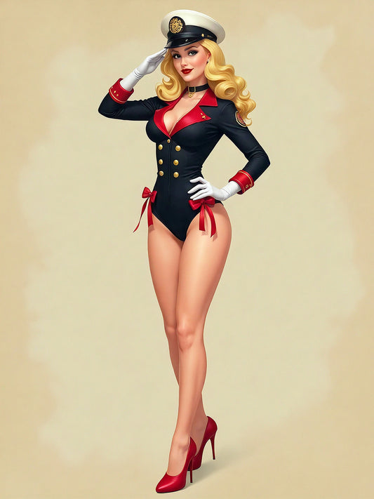 Custom Pinup Portraits American Star