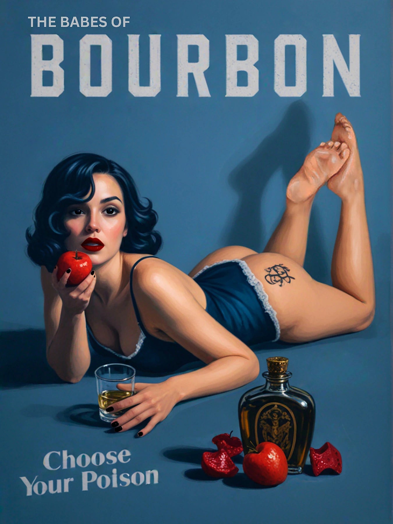 Poisonous Charm Pinup Portrait Poisonous Charm