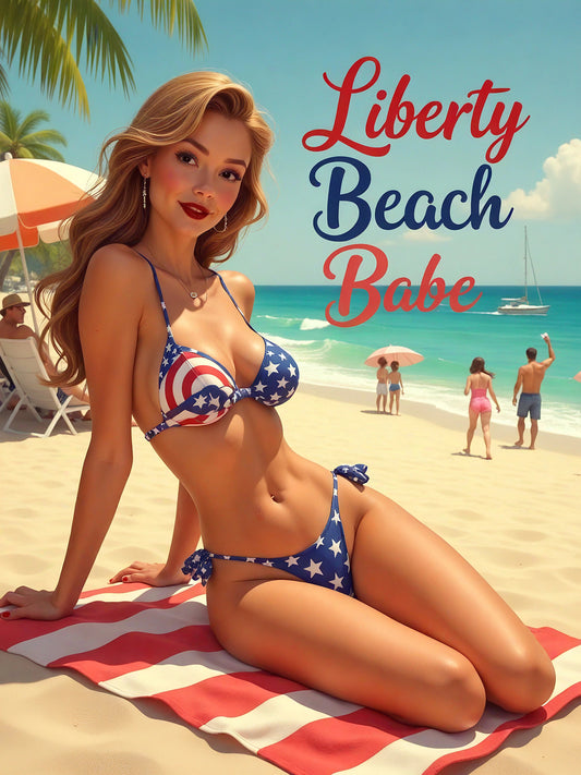 Custom Pinup Portraits Liberty Beach