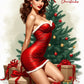 Vintage Pin Up Christmas Christmas Glam