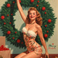 Festive Christmas Pinup Portraits Festive Christmas