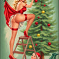 Vintage Pin Up Christmas Festive