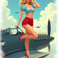 Custom Pinup Portraits Sky High