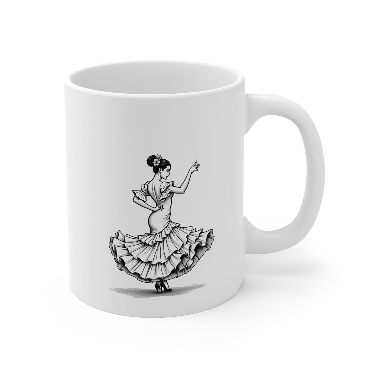 Pinup Art Flamenco Dancer Mug