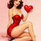 Valentine Pin Up